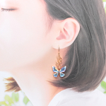 Mystic Butterfly(359) ピアス/イヤリング/ノンホールピアス/樹脂ピアス