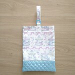 【kure-seriさま専用】ゆめかわ🎀ホワイト×ベビーブルーのユニコーン柄シューズケース    
