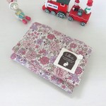 再4販*移動ポケット*YUWAフラワー*水玉*ポケットティッシュケース*040