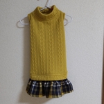 犬服 スカート付きタンクトップ