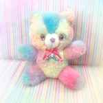 ⭐︎SALE⭐︎虹色くまちゃん♡  ぬいぐるみ