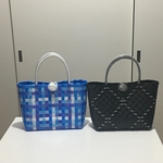 御予約品　モザイクカラー青(取手内)S 黒S