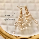 New パールビーズ花束ピアス｡ﾟ｡ﾟ入学式　卒業式