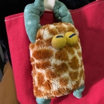Chie様ご購入専用ページ(キリンケロン)☆    カエル  キリン柄  ぬいぐるみ  バッグチャーム  