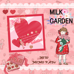 [訳あり]  【8cm×8cm】バラメモ-vd-
