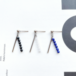 angle pierce ステンレスピアス(全3色)　ノンホールピアス変更可