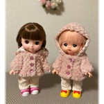 フード付きコート　メルちゃん　ソランちゃん