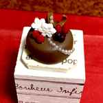 ミニチュア❤️大人ビターなチョコレートケーキ