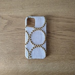 ☆受注製作*ミナペルホネン*タンバリン*ベージュ×マスタード*mina perhonen*iPhoneケース*iPhoneカバー*スマホケース*スマホカバー