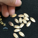 【２５p】高品質　穴ありhand made  タグ🏷　　825#  ネックレス　