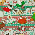 おむすび鳥クリスマスアドベントシールセット