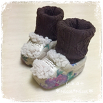 【数量限定】おでかけbabyブーティー＊watercolor flower