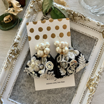 【再販＊⠀】刺繍リボンタッセル＊ピアス