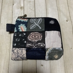 ＊SALE＊ミナペルホネン【パッチワーク×デニム】コインケース