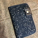 SALE♪金のペイント柄のマルチケース