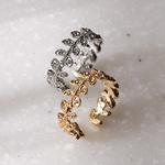 【再販✨】2way earcuff ring ＿COROLLA   ／片耳イヤーカフ