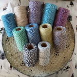 パン屋さんの紐　twist  wrapping cotton rope 　100ｍ（なくなり次第終了）