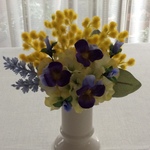 仏花   真珠の涙   躍  （仏花、造花、お供え、お盆、お彼岸、敬老の日）