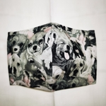 リアル犬イラスト布製立体マスク 364