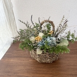 ✳︎New!ギフトにおすすめ!✳︎小さな森のBotanical flower basket #3