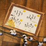 沢山の笑顔に出逢えたよ　四コマストーリー　原画