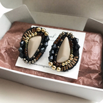 Alltid（piace or earring）ビーズ刺繍 ピアス ヴィンテージ