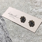 【10月誕生石】タイガーアイ/シンプルピアス・イヤリングag