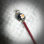 再販💟桜絵付け25㎜玉かんざし