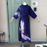 SP241 着物リメイク　ロングドレス