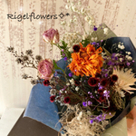 ドライフラワーブーケ💐スワッグ ミディアムサイズ 花束 フラワーギフト お祝い お誕生日 プレゼント 植物雑貨 植物インテリア 母の日 敬老の日 各種お祝い 撮影小物 スモークツリー プチギフト