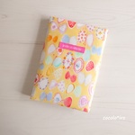 母子手帳ケース • お薬手帳ケース • 通帳 ケース　　　　* Sweet Butterfly　　　　col. yellow