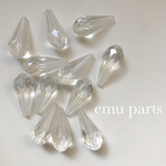 kakukaku drop clear beads6p