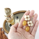 現品限りsale！　Flower×beads《イヤリング》