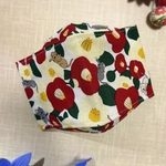 ＊冬模様＊椿ネコ全面3D立体マスク