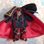 【3点セット】⭐️❤️魔法使いの衣装3点セット　オビツ11ねんどろいどどーる兼用