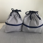 お受験バック　お弁当考査　小さめお弁当袋　私立小学校　白百合学園　マムエモア ファミリア　入園入学準備グログランリボン　　男の子　女の子