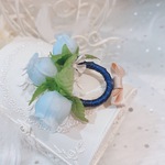 うさぎ♡花冠☆ブルー・チューリップ☆