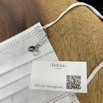 503. 淡水パールを使ったマスクチャーム💎チャーム lensa