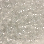 送料無料　ガラスドーム14mm 100個