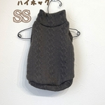 《SS》ハイネック⭐︎グレイッシュグリーンのニットベスト