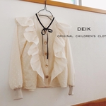 ゆり様オーダー品🌹卒園💐入学式用✨フリルブラウス120size