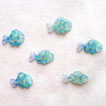 おさかなさんブローチ