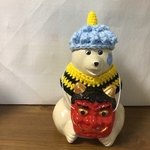 北欧しろくま貯金箱　節分雑貨3点セット