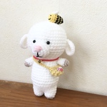 子ヤギさん　あみぐるみ