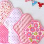 KAORUの布ナプキン全サイズが入ったset【ピンク】