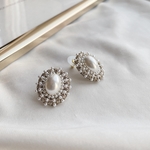 【20%OFF】pearl bijou pierce(silver)