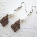 再販♥板チョコのピアス