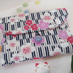 再入荷！御朱印帳ケース　～矢絣桜紺～