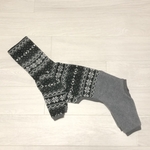 イタグレ服　フリースロンパース