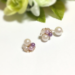 パールの小さなピアス(イヤリング)